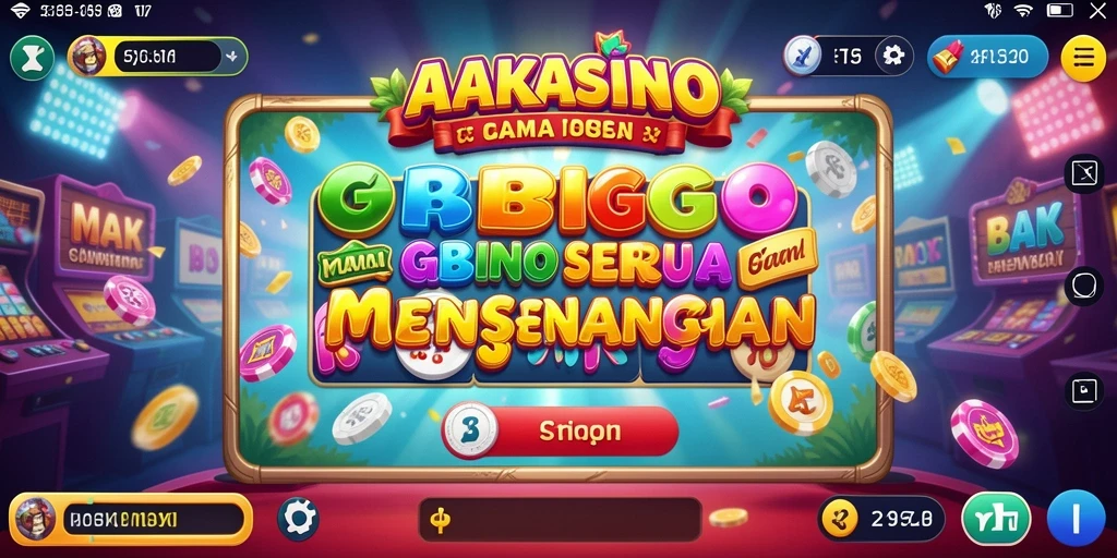 Tampilan antarmuka permainan Bingo yang menarik di AAKASINO.