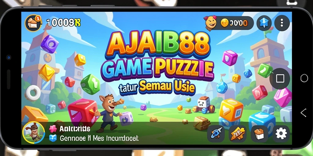 Screenshot gameplay AJAIB88 menunjukkan tantangan puzzle yang menarik.