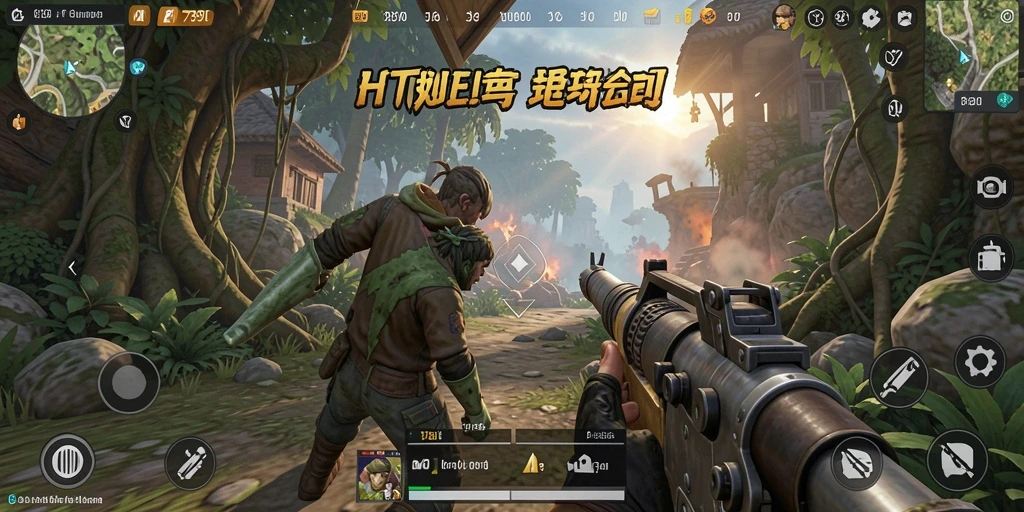 Tampilan intens gameplay C7890 dalam dunia TPS yang menegangkan.