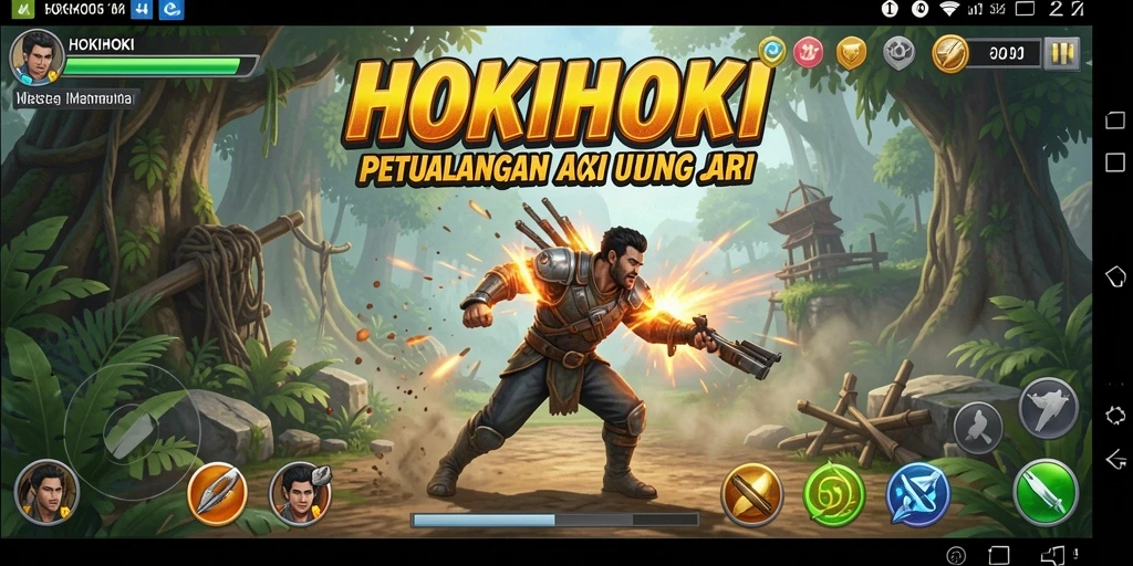 Gameplay seru HOKIHOKI dengan aksi penuh tantangan