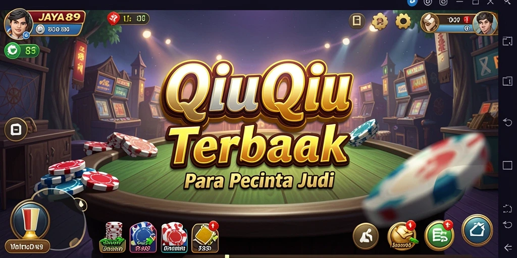 Screenshot permainan QiuQiu JAYA89 yang menarik dan interaktif.