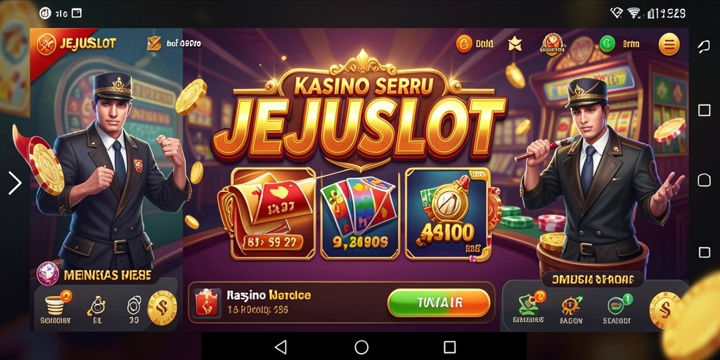 Tampilan permainan JEJUSLOT yang menarik dan menggugah selera.