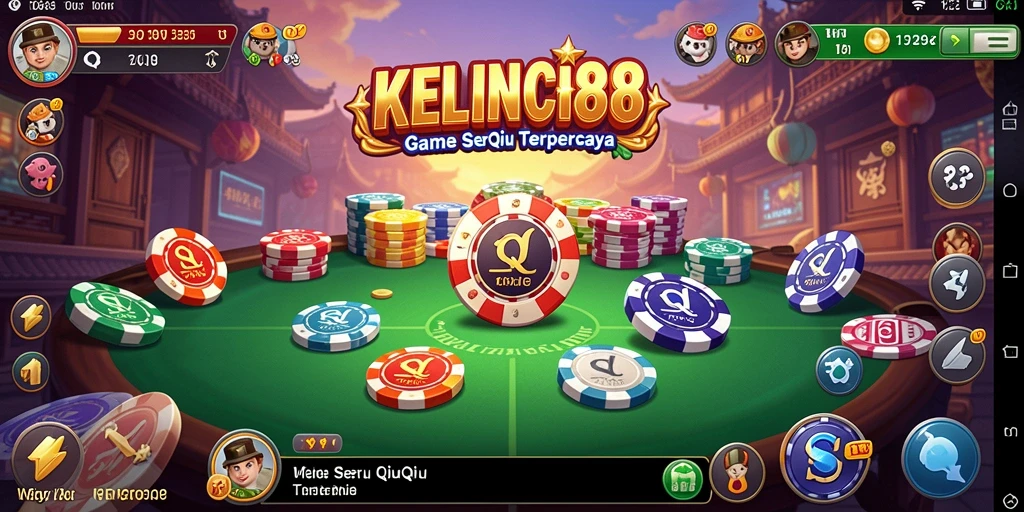 Gameplay QiuQiu yang seru dan penuh strategi.