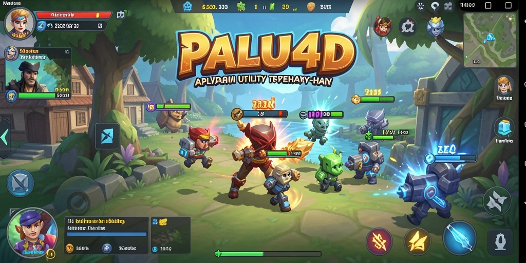 Tampilan antarmuka aplikasi PALU4D yang mempesona dan fungsional.