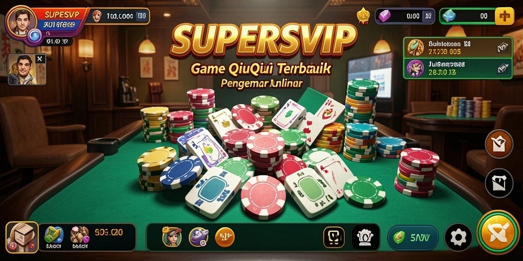 Screenshot gameplay QiuQiu yang menampilkan suasana seru.