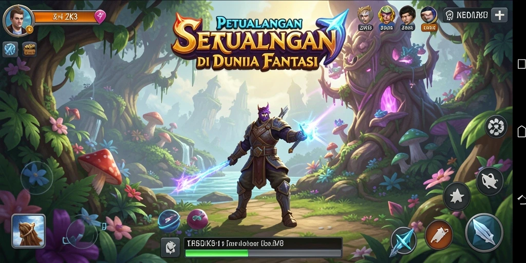 Tangkapan layar ZK3 menampilkan aksi seru dalam menjelajahi dunia petualangan.